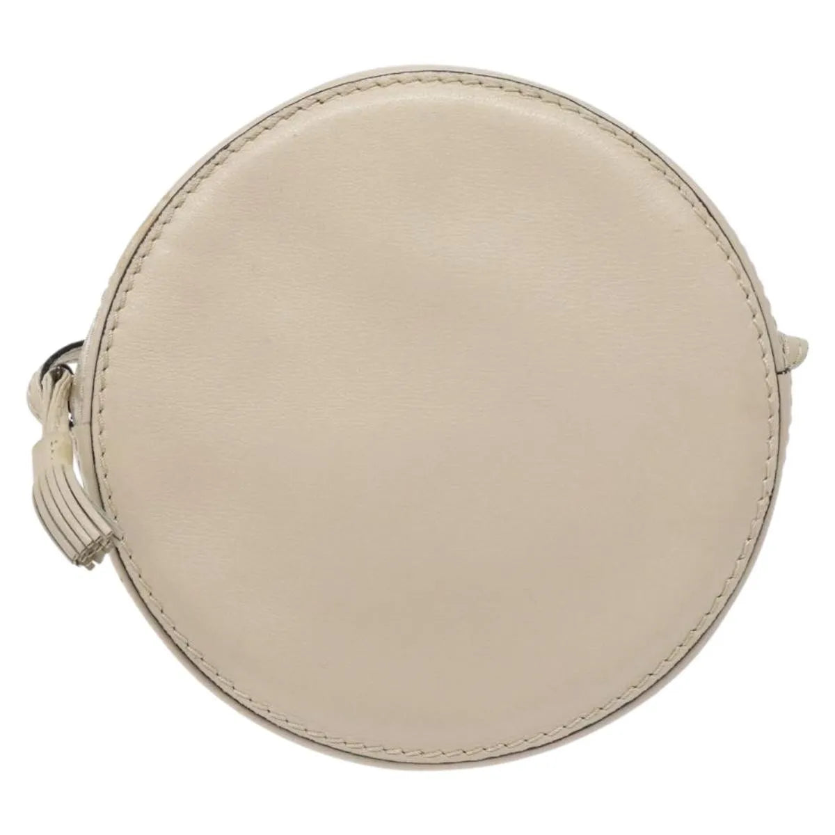Bottega Veneta Vintage Leather Beige Leather Shoulder Bag Bag (Pre-Owned)