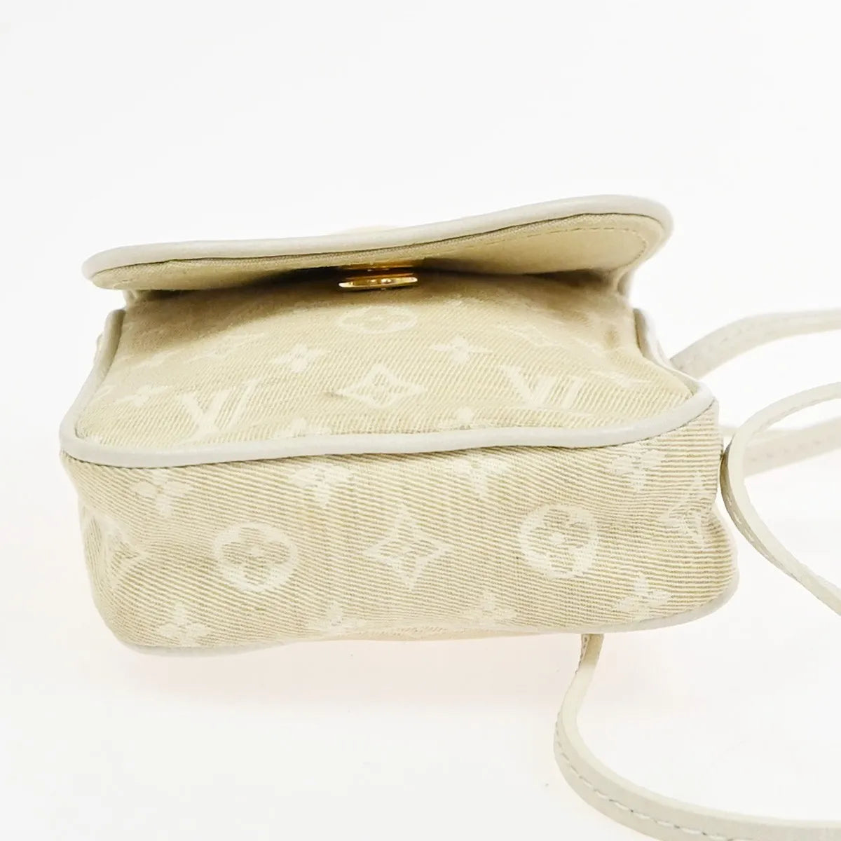 Louis Vuitton Cancun Pochette Monogram Mini Canvas Beige Canvas Clutche & Pouche Bag (Pre-Owned)