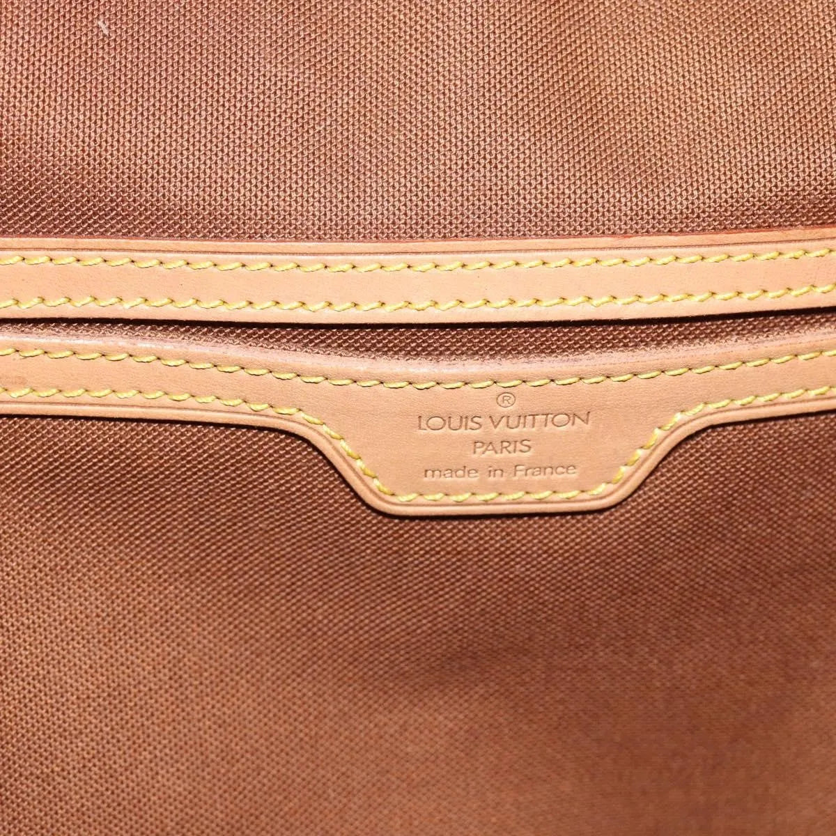 Louis Vuitton Vintage Montsouris Backpack Monogram Canvas Brown Canvas Backpack Bag (Pre-Owned)
