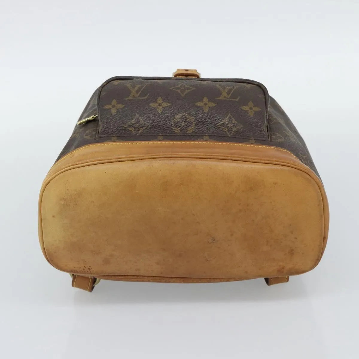 Louis Vuitton Montsouris Monogram Brown Canvas Backpack Bag (Pre-Owned)