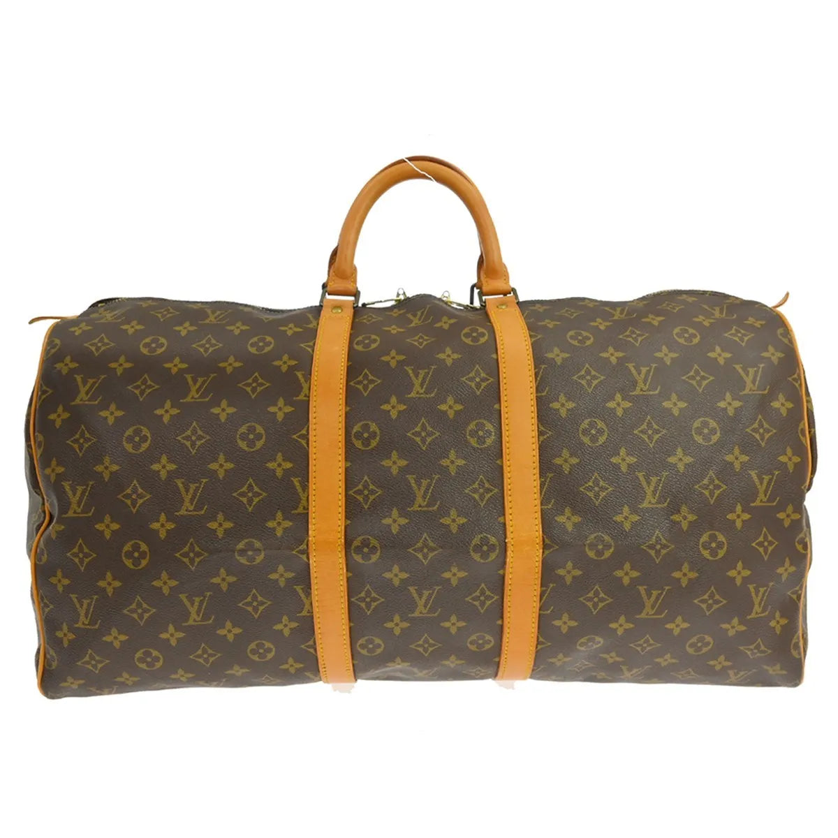 Louis Vuitton Keepall Monogram Canvas Brown Canvas Travel Bag Bag (Pre-Owned)