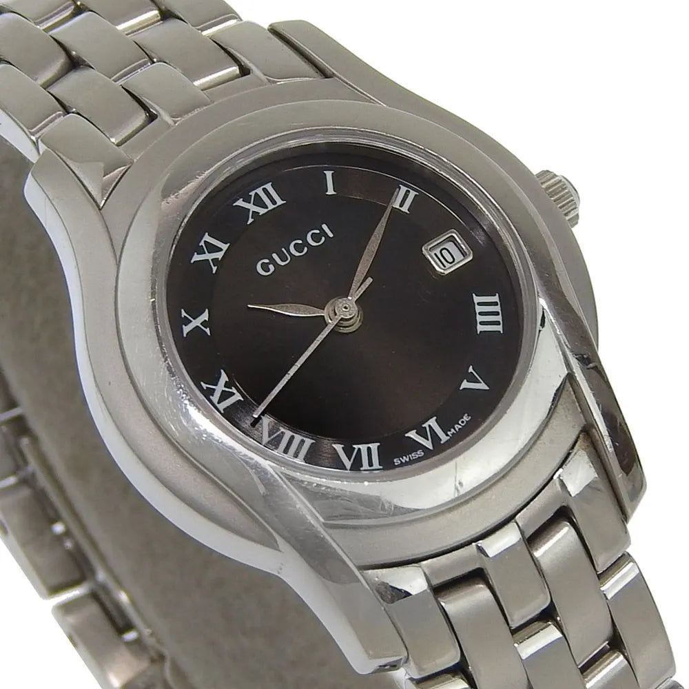 Gucci 5500L Quartz Stainless Steel Watch (Pre-Owned)