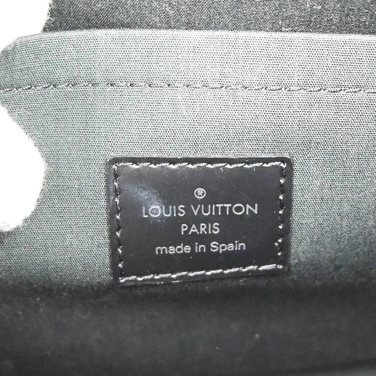Louis Vuitton Croisette Epi Black Leather Handbag (Pre-Owned)