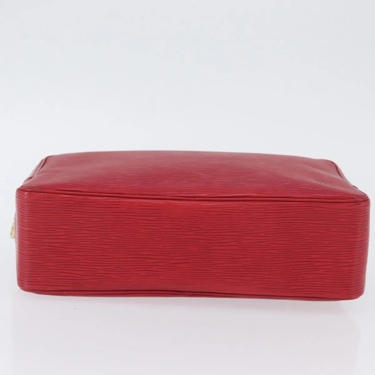 Louis Vuitton Trousse Toiletry Monogram Canvas Red Leather Clutche & Pouche Bag (Pre-Owned)