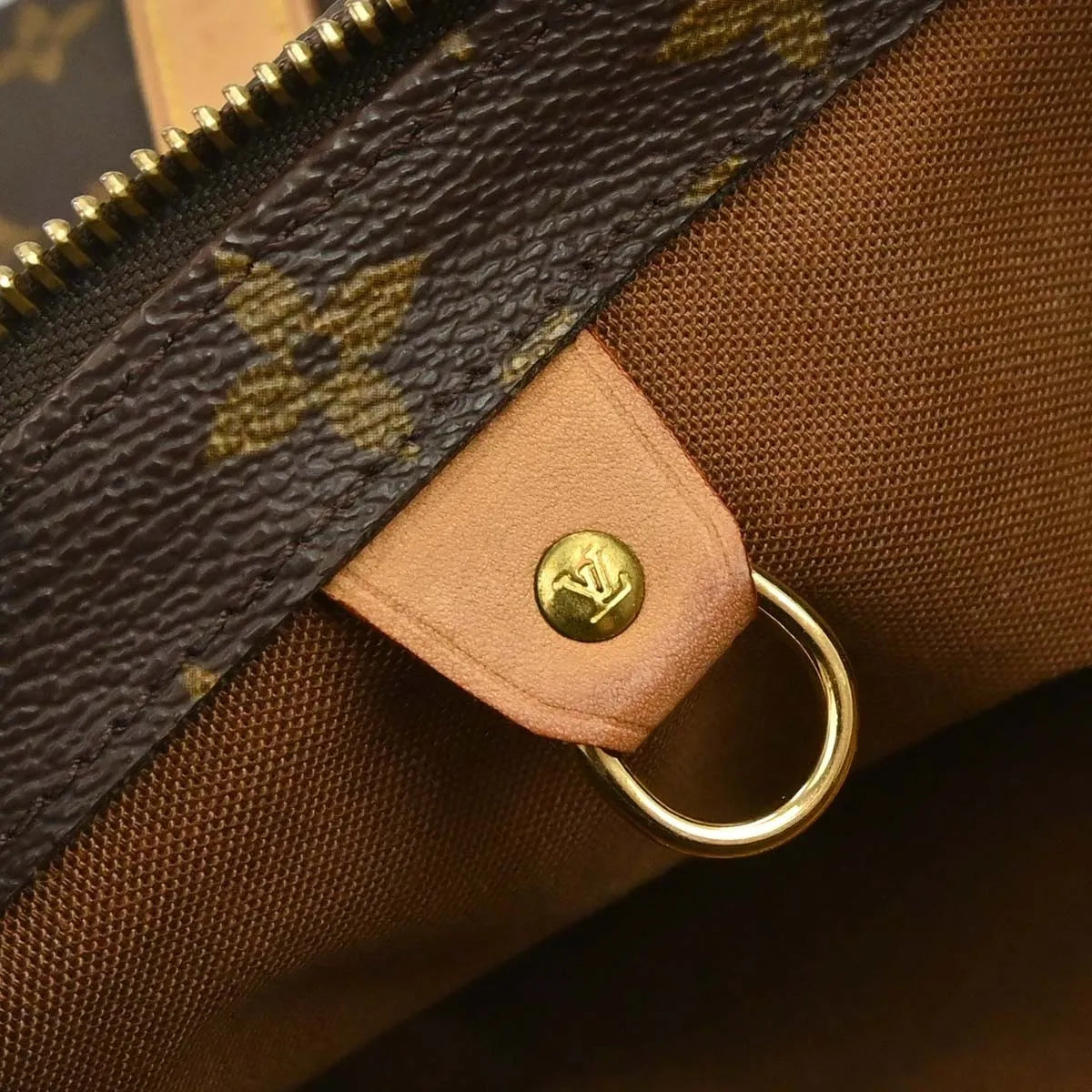 Louis Vuitton Cabas Mezzo Monogram Canvas Brown Canvas Tote Bag Bag (Pre-Owned)