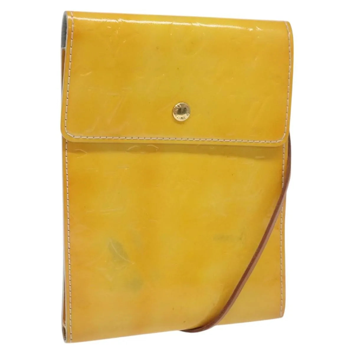 Louis Vuitton Kenmare Shoulder Bag Patent Leather Yellow Patent_Leather Shoulder Bag Bag (Pre-Owned)