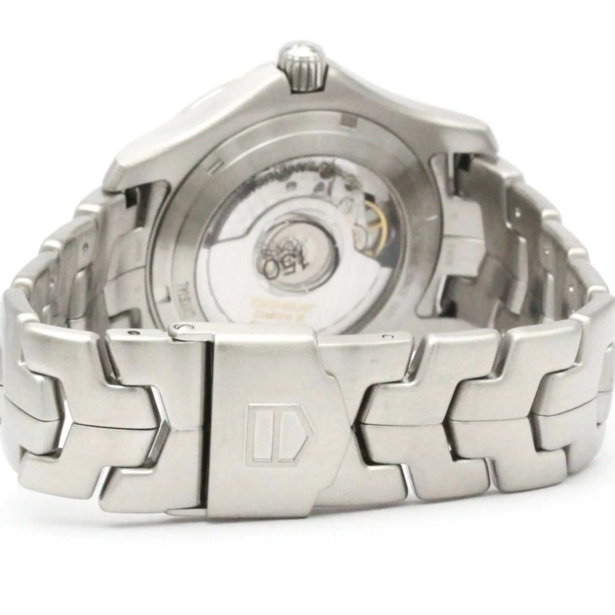Tag Heuer Link Gmt Automatic Stainless Steel Watch (Pre-Owned)