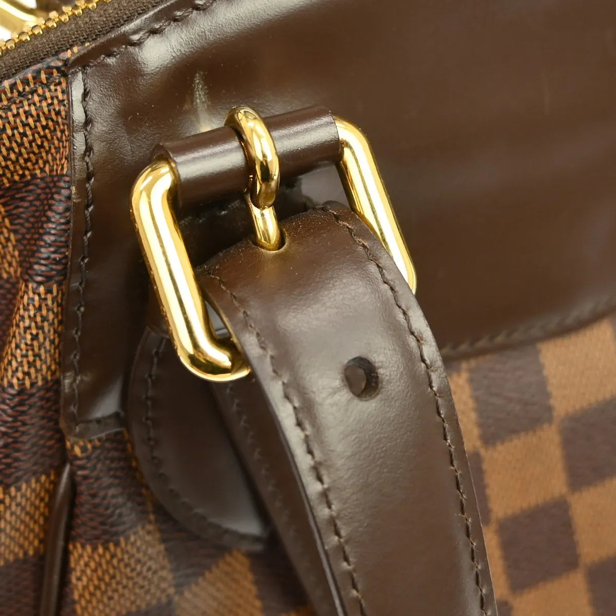 Louis Vuitton Verona Damier Brown Canvas Shoulder Bag Bag (Pre-Owned)