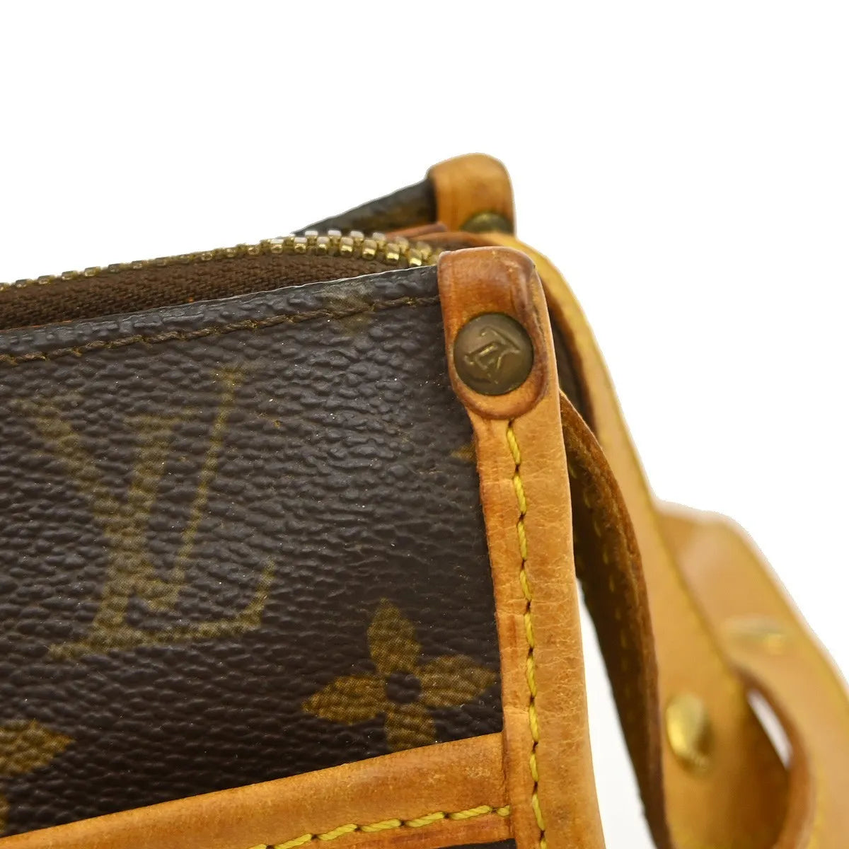 Louis Vuitton Popincourt Monogram Canvas Brown Canvas Shoulder Bag Bag (Pre-Owned)