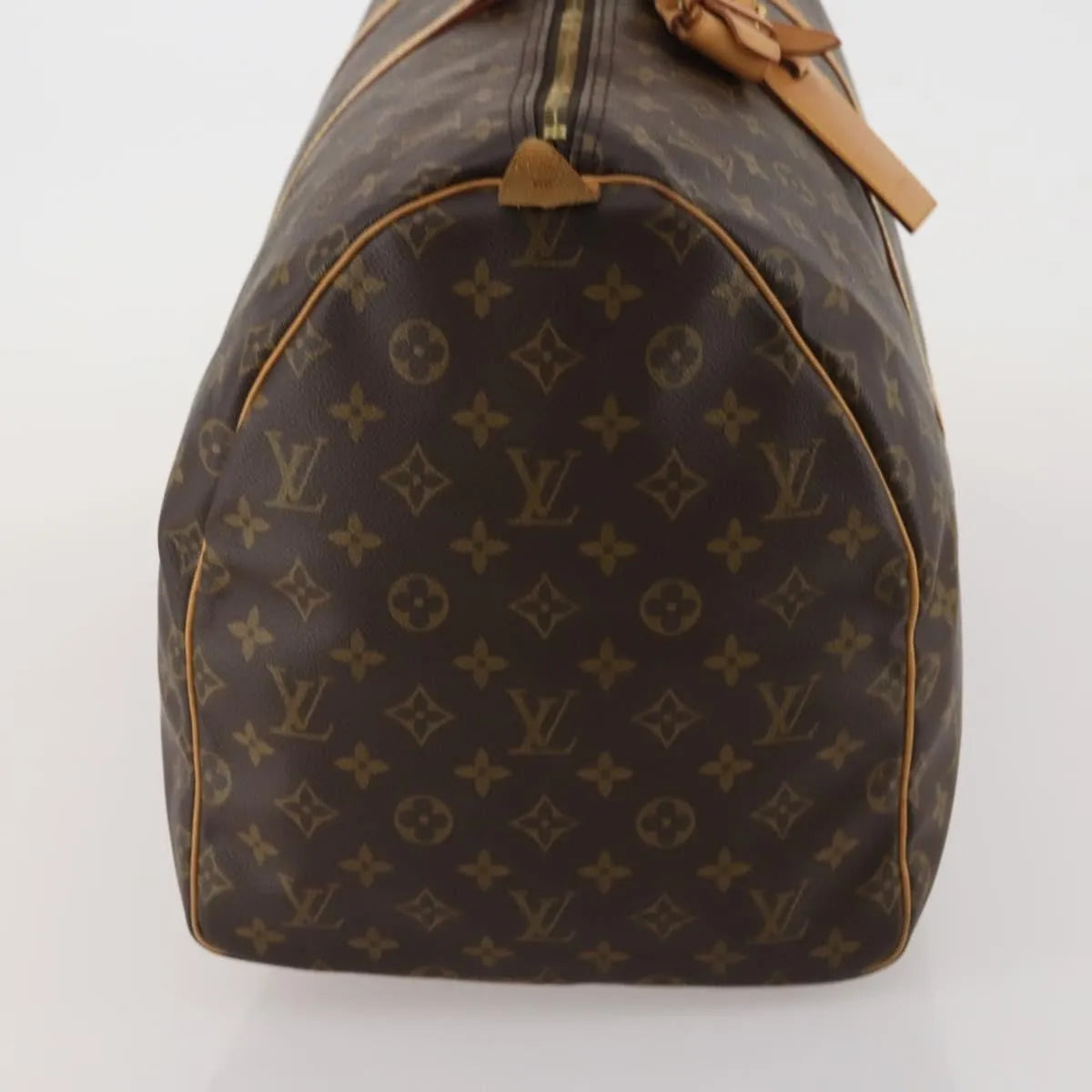Louis Vuitton Keepall Monogram Canvas Brown Canvas Travel Bag Bag (Pre-Owned)