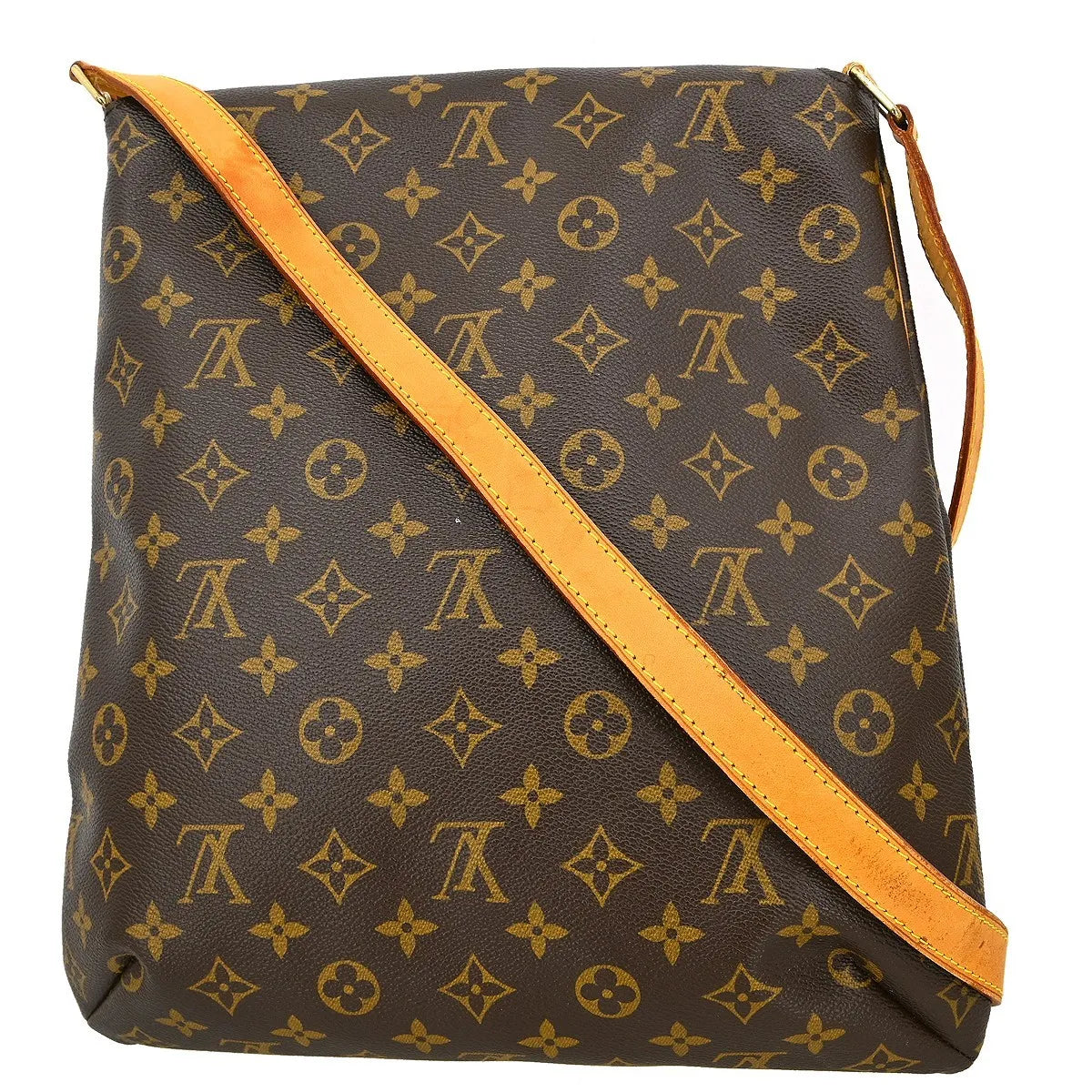 Louis Vuitton Musette Salsa Monogram Canvas Brown Canvas Shoulder Bag Bag (Pre-Owned)