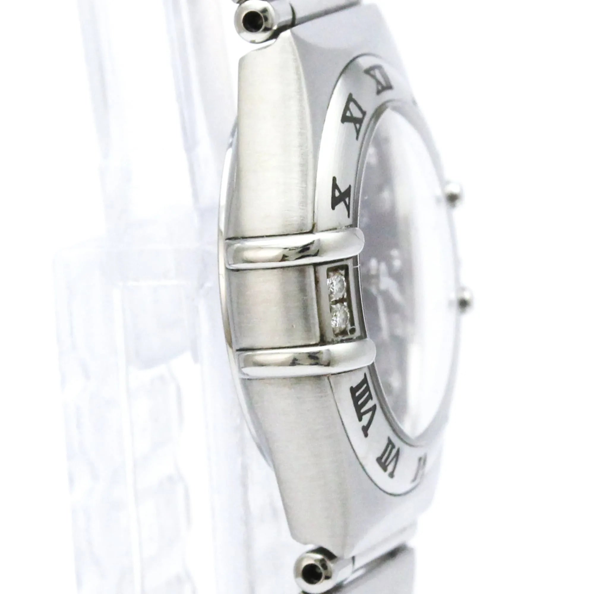 Omega Constellation Diamonds Quartz Stainless Steel Watch (Pre-Owned)