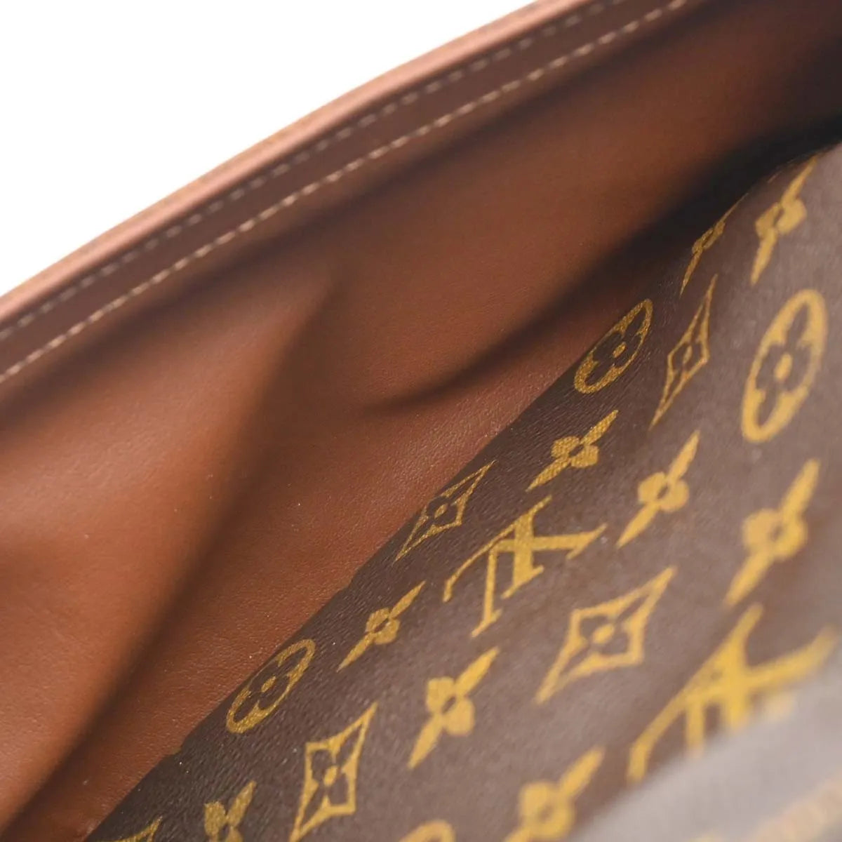 Louis Vuitton Trocadero Monogram Canvas Brown Canvas Shoulder Bag Bag (Pre-Owned)