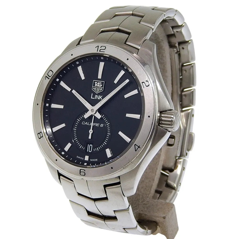 Tag Heuer Link Calibre 6 Automatic Stainless Steel Watch (Pre-Owned)