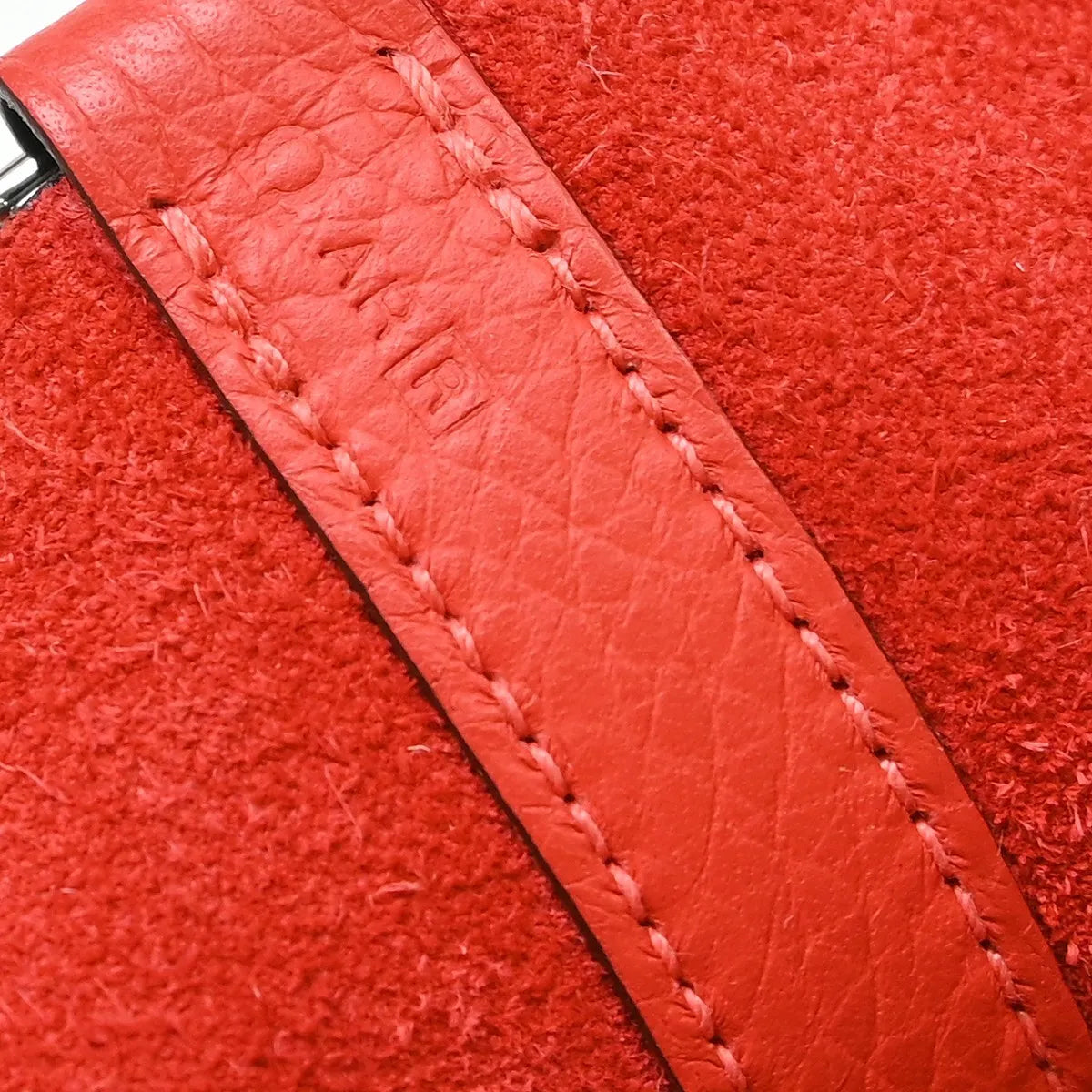 Hermes Picotin Lock Clemence Red Leather Handbag (Pre-Owned)