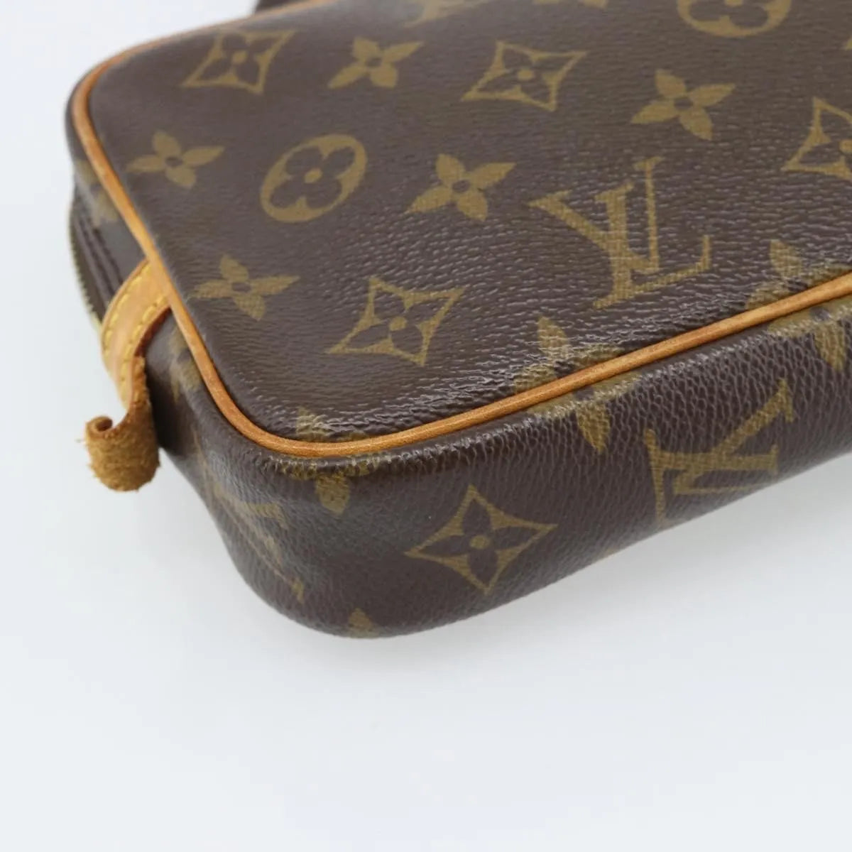 Louis Vuitton Pochette Marly Bandouliere Monogram Canvas Brown Canvas Clutche & Pouche Bag (Pre-Owned)