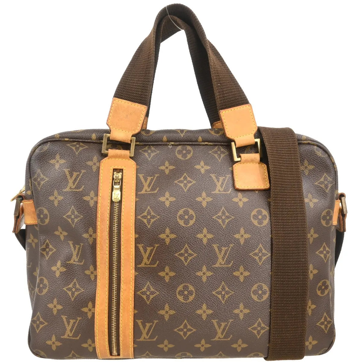 Louis Vuitton Sac Bosphore Monogram Canvas Brown Canvas Briefcase Bag (Pre-Owned)