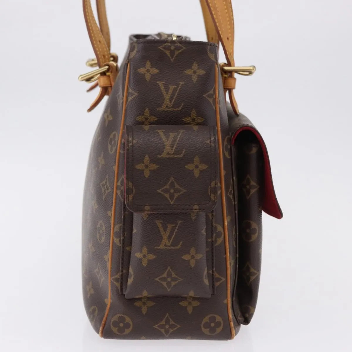 Louis Vuitton Multipli Cite Monogram Canvas Brown Canvas Shoulder Bag Bag (Pre-Owned)