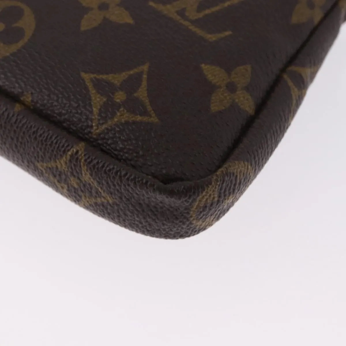Louis Vuitton Pochette Accessoires Nm Monogram Canvas Brown Canvas Clutche & Pouche Bag (Pre-Owned)