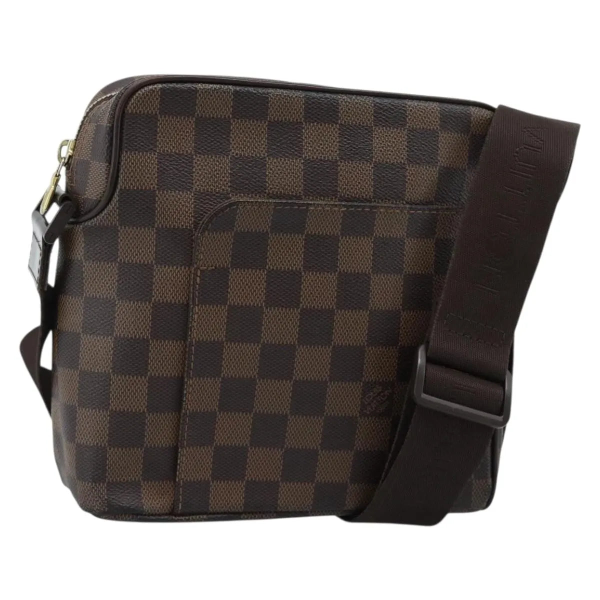 Louis Vuitton Olav Damier Brown Canvas Shoulder Bag Bag (Pre-Owned)