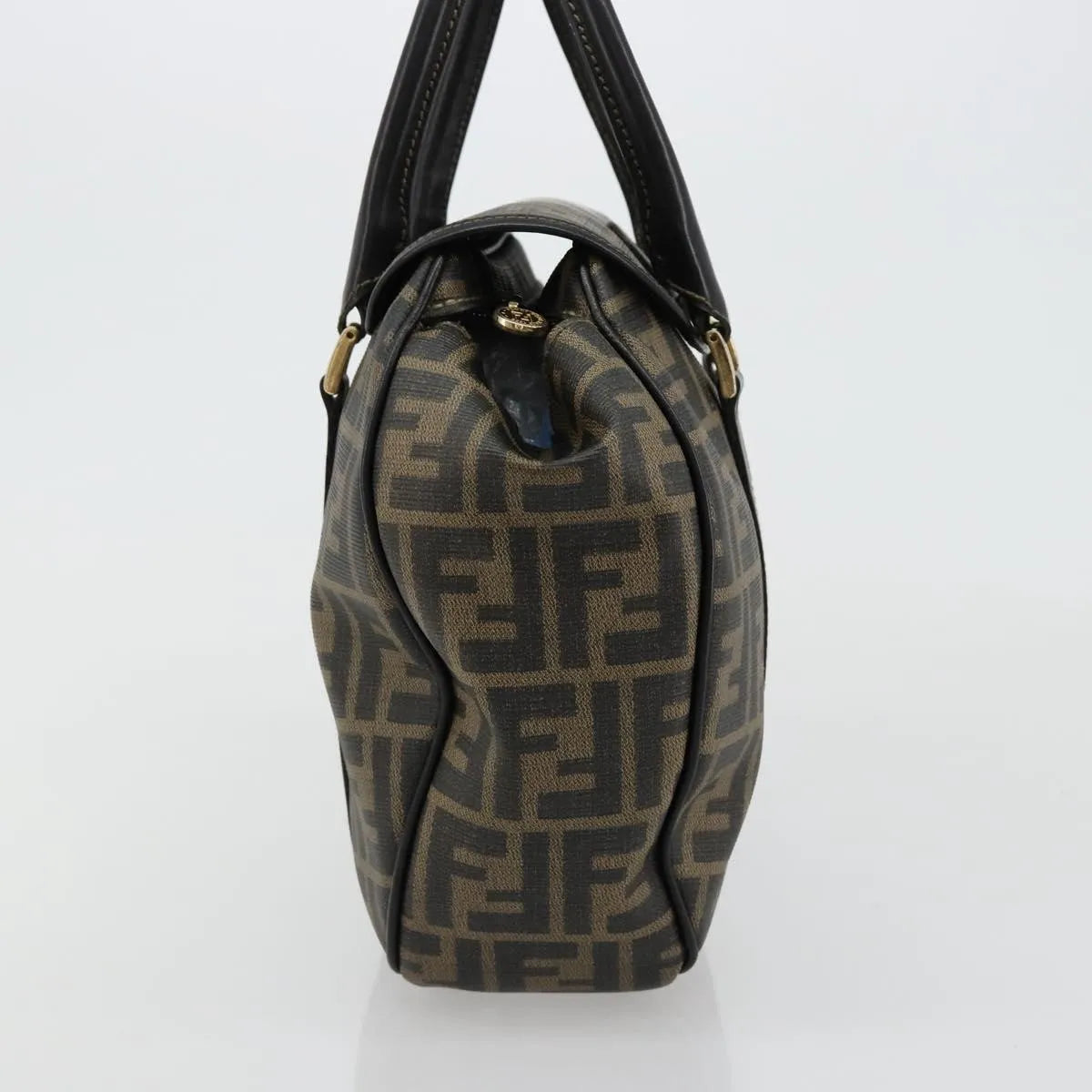 Fendi Zucca Tote Ff Motif Multicolour Canvas Handbag (Pre-Owned)