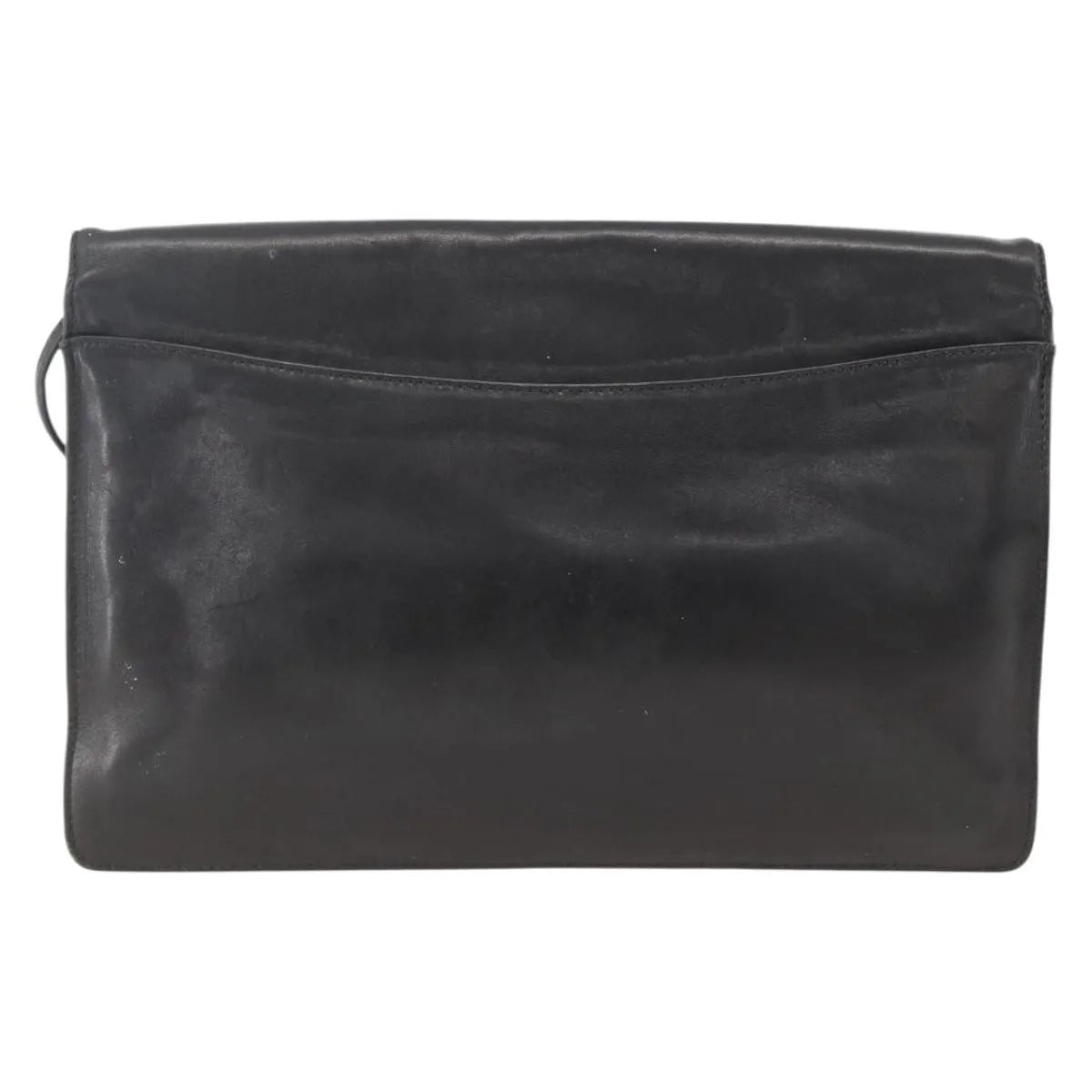 Givenchy Vintage 4G Leather Black Leather Shoulder Bag Bag (Pre-Owned)