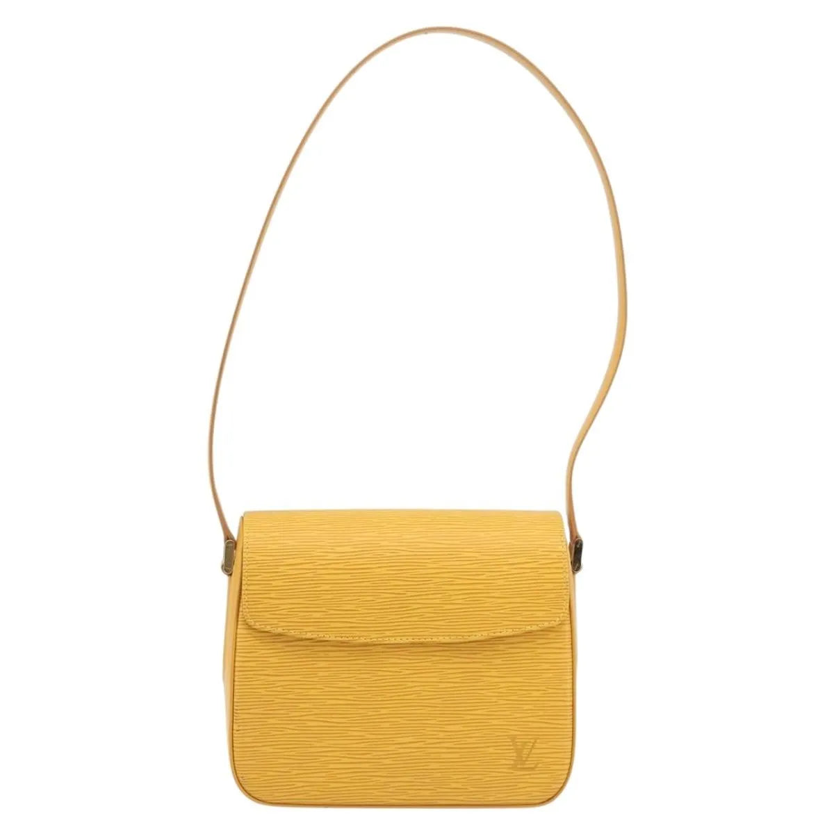 Louis Vuitton Buci Epi Leather Yellow Leather Shoulder Bag Bag (Pre-Owned)