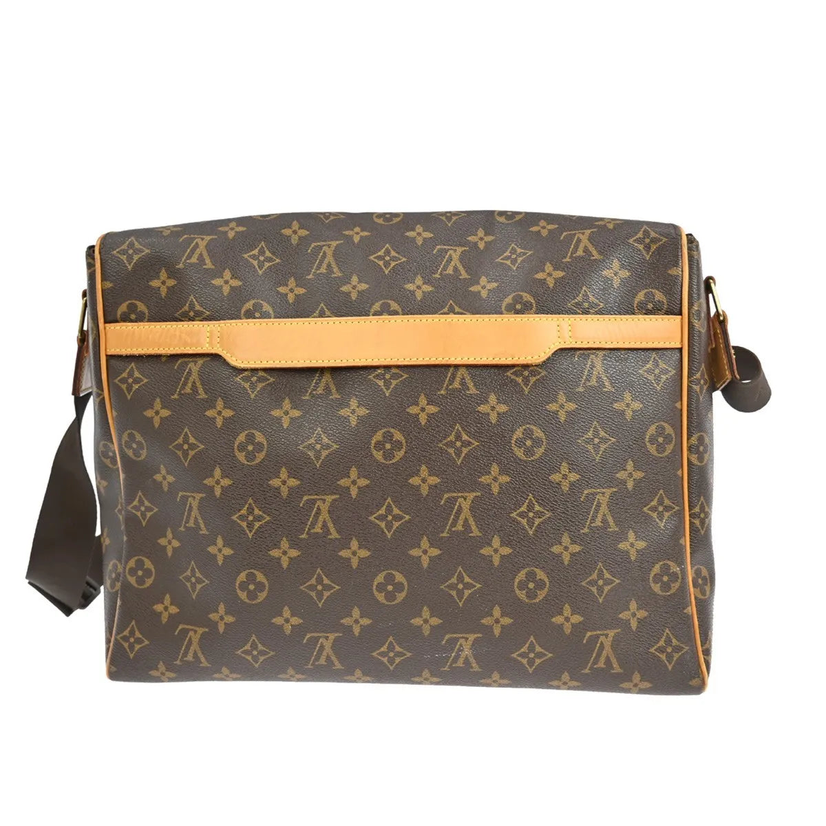 Louis Vuitton Abbesses Messenger Monogram Canvas Brown Canvas Shoulder Bag Bag (Pre-Owned)