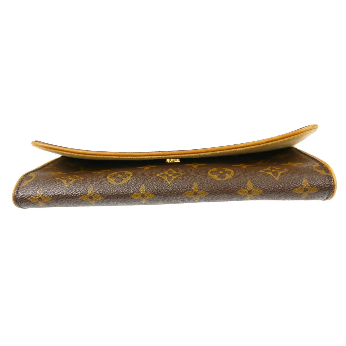 Louis Vuitton Twin Monogram Canvas Brown Canvas Clutche & Pouche Bag (Pre-Owned)