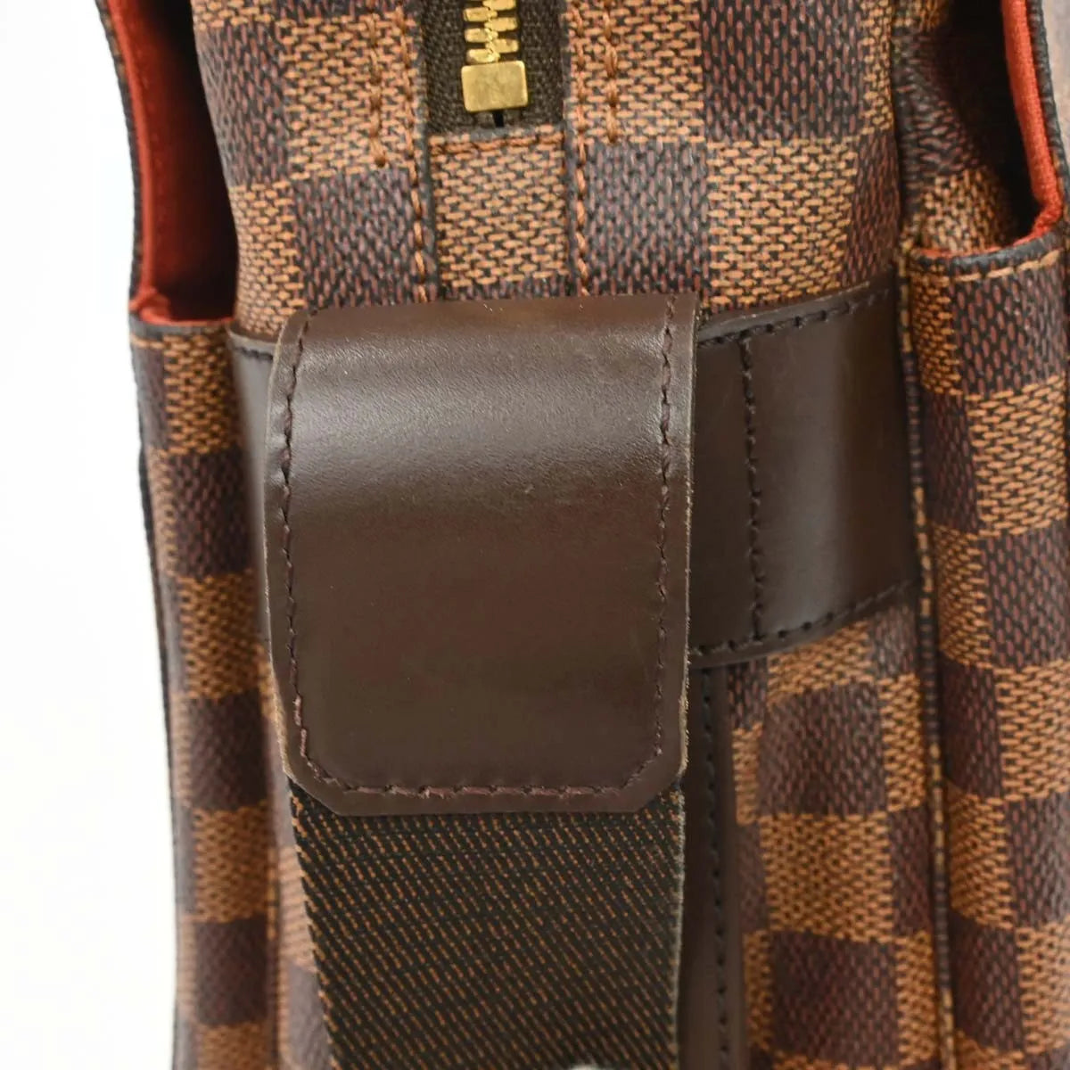 Louis Vuitton Naviglio Damier Brown Canvas Shoulder Bag Bag (Pre-Owned)