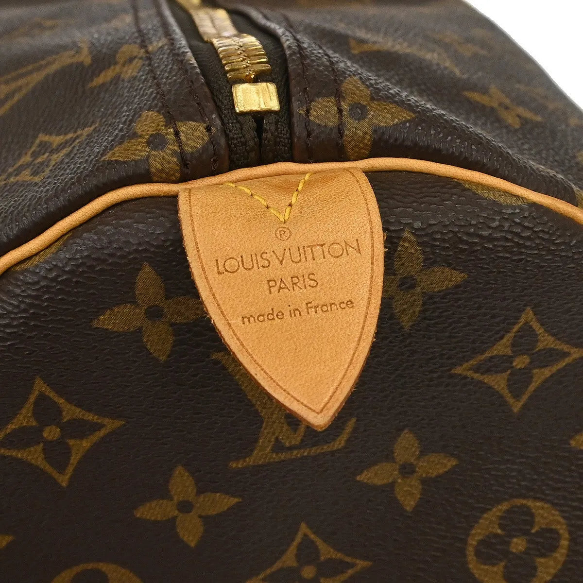 Louis Vuitton Keepall Monogram Canvas Brown Canvas Travel Bag Bag (Pre-Owned)