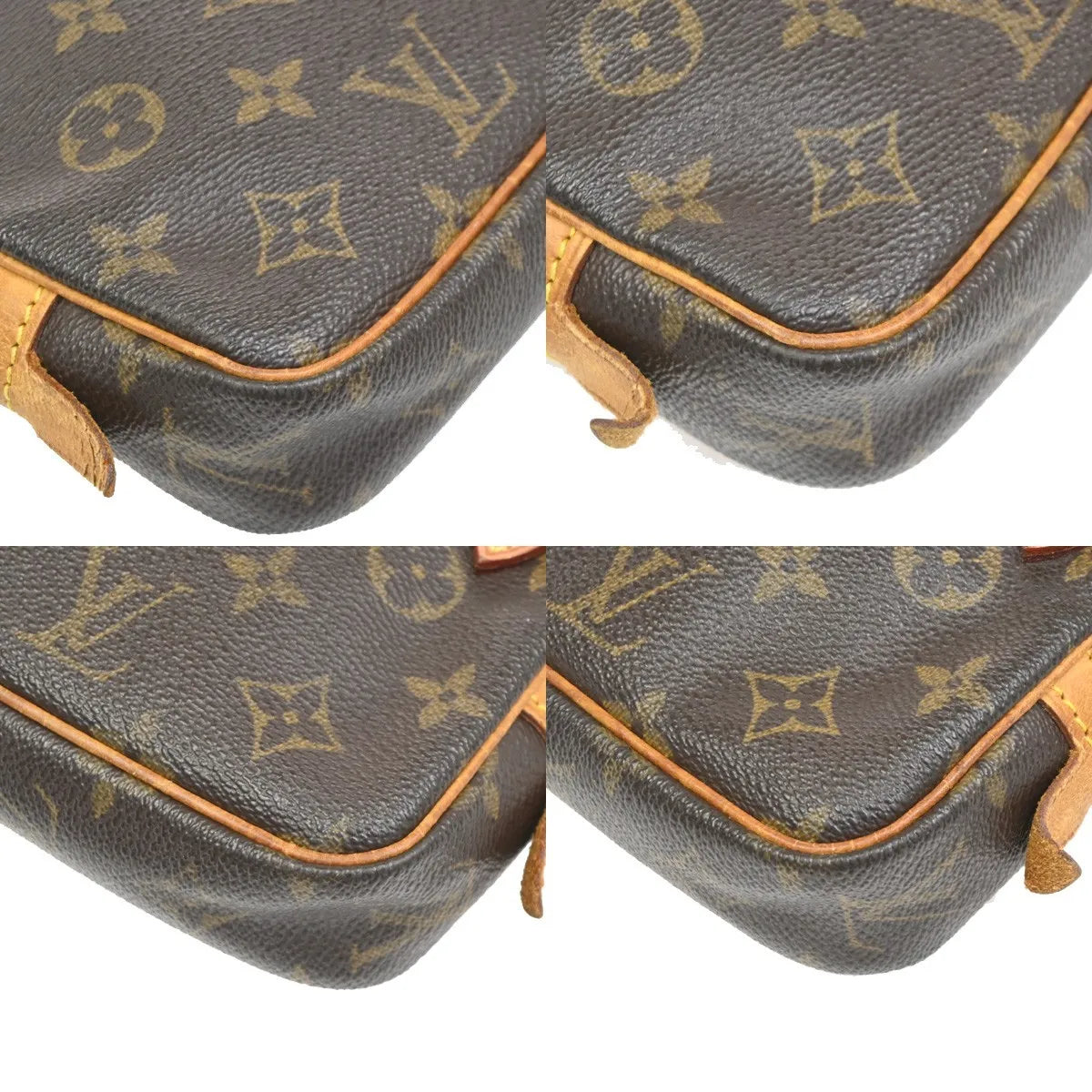 Louis Vuitton Pochette Marly Bandouliere Monogram Canvas Brown Canvas Shoulder Bag Bag (Pre-Owned)