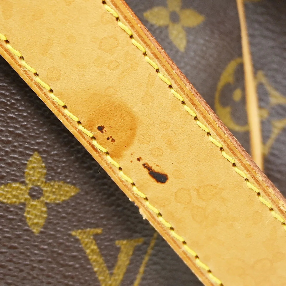 Louis Vuitton Keepall Bandouliere Monogram Canvas Brown Canvas Travel Bag Bag (Pre-Owned)