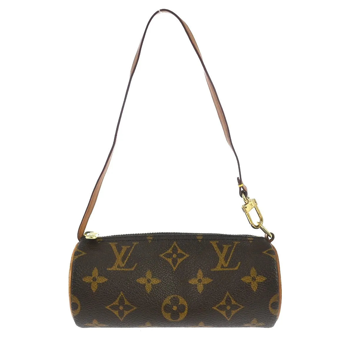 Louis Vuitton Papillon Pochette Monogram Canvas Brown Canvas Clutche & Pouche Bag (Pre-Owned)