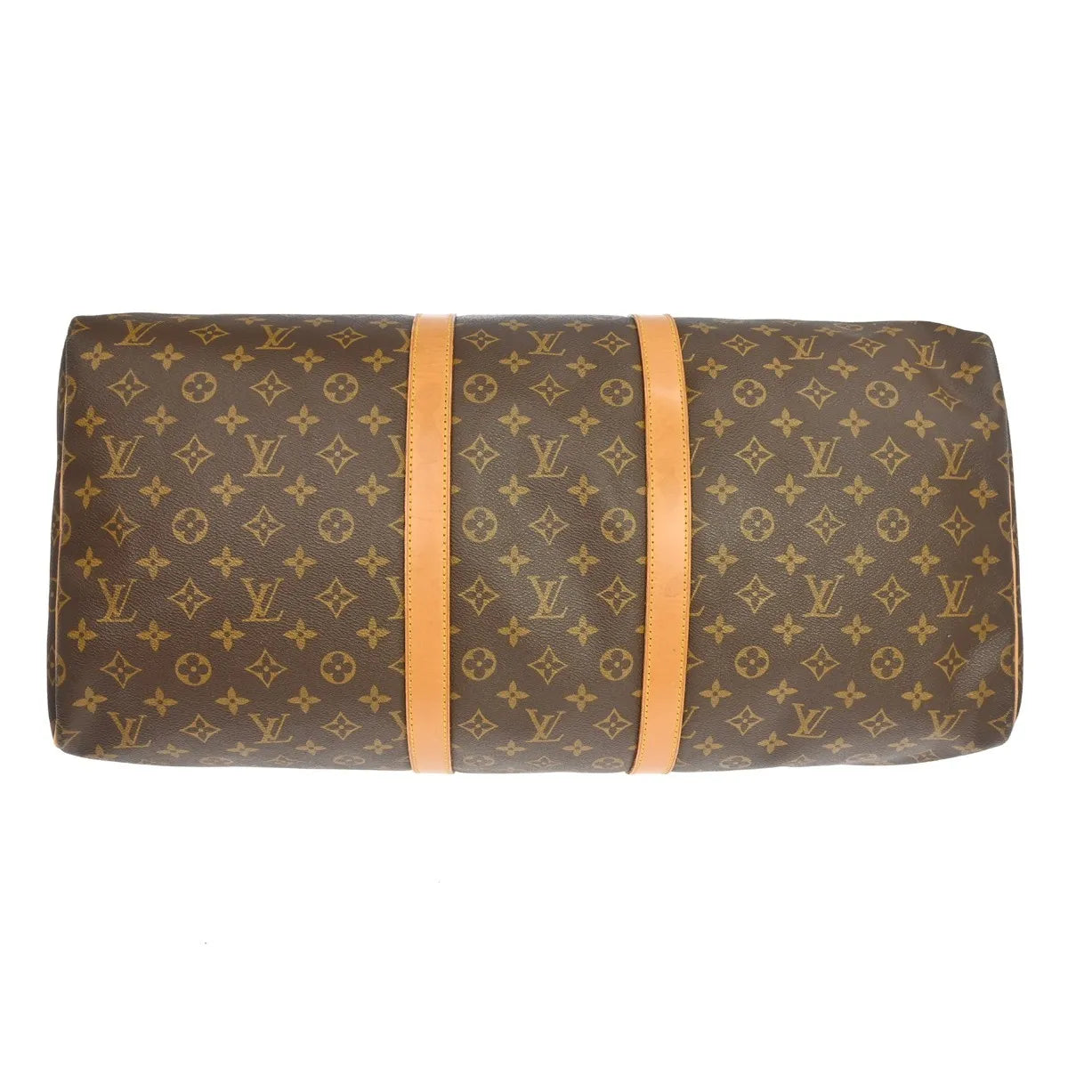 Louis Vuitton Keepall Monogram Canvas Brown Canvas Travel Bag Bag (Pre-Owned)