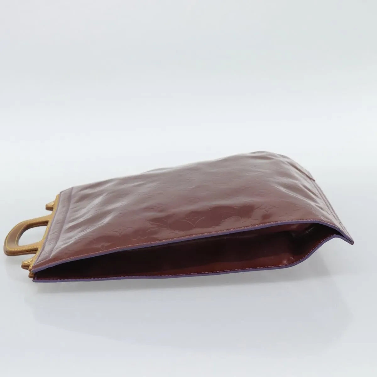 Louis Vuitton Stanton Monogram Vernis Purple Patent_Leather Tote Bag Bag (Pre-Owned)