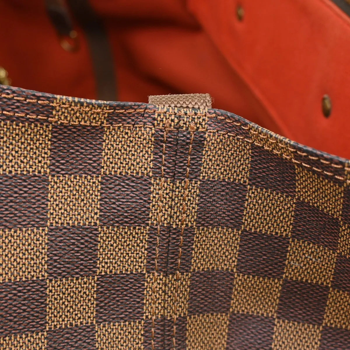 Louis Vuitton Neo Greenwich Damier Brown Canvas Handbag (Pre-Owned)