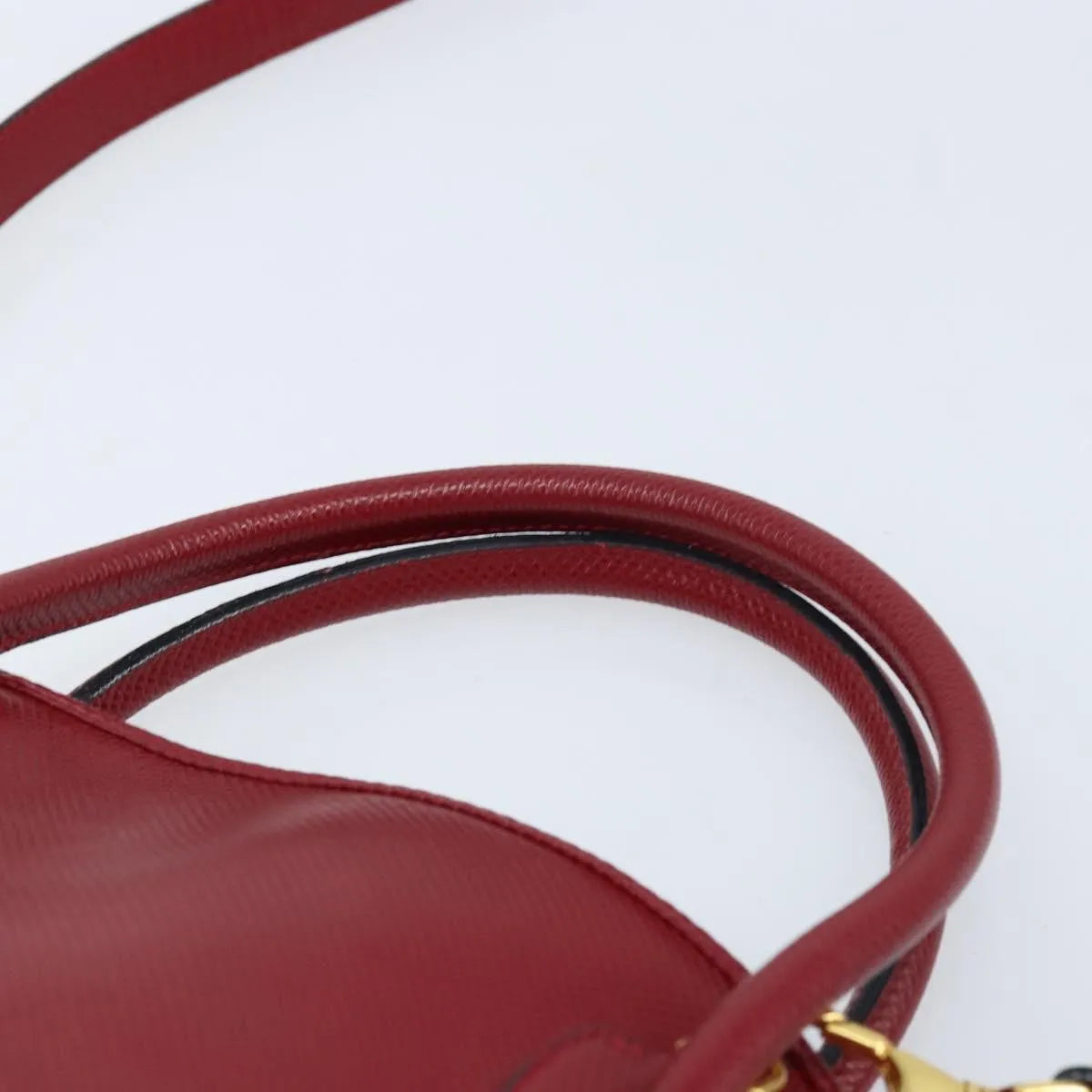 Bottega Veneta Vintage Leather Red Leather Handbag (Pre-Owned)
