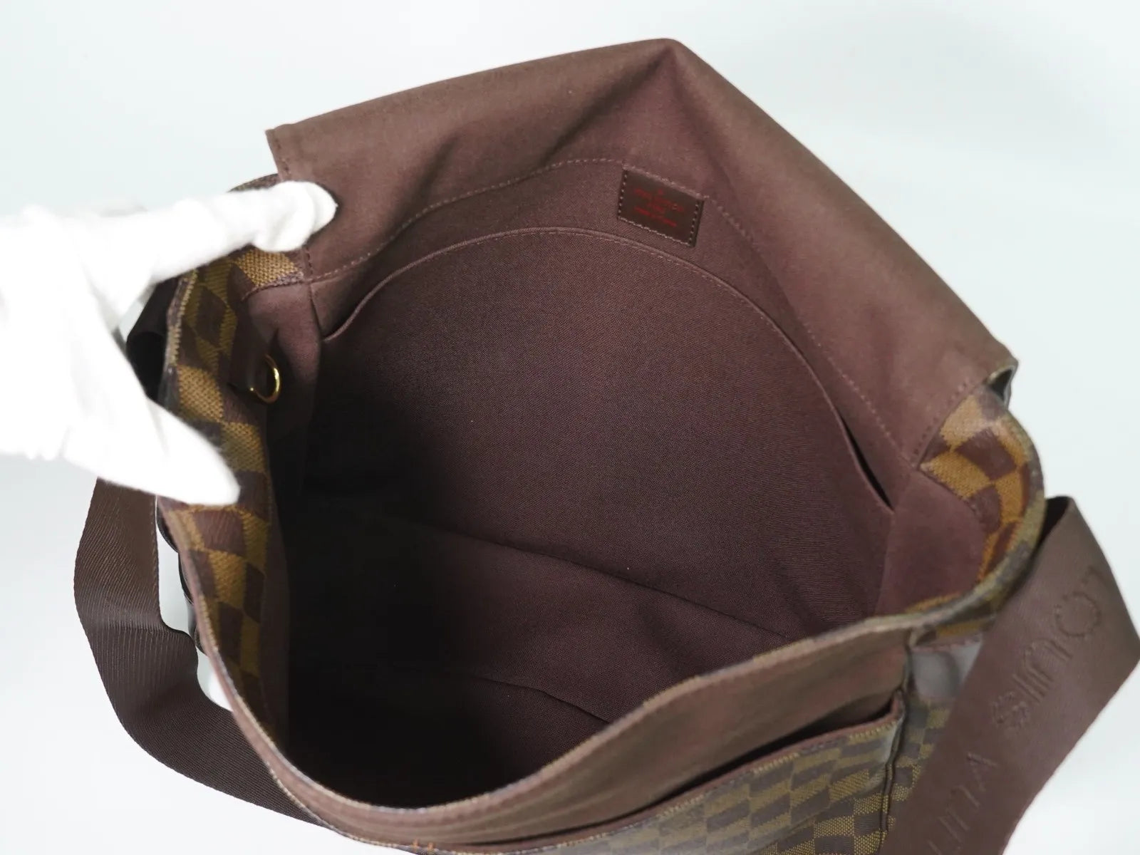 Louis Vuitton Bastille Damier Brown Canvas Shoulder Bag Bag (Pre-Owned)
