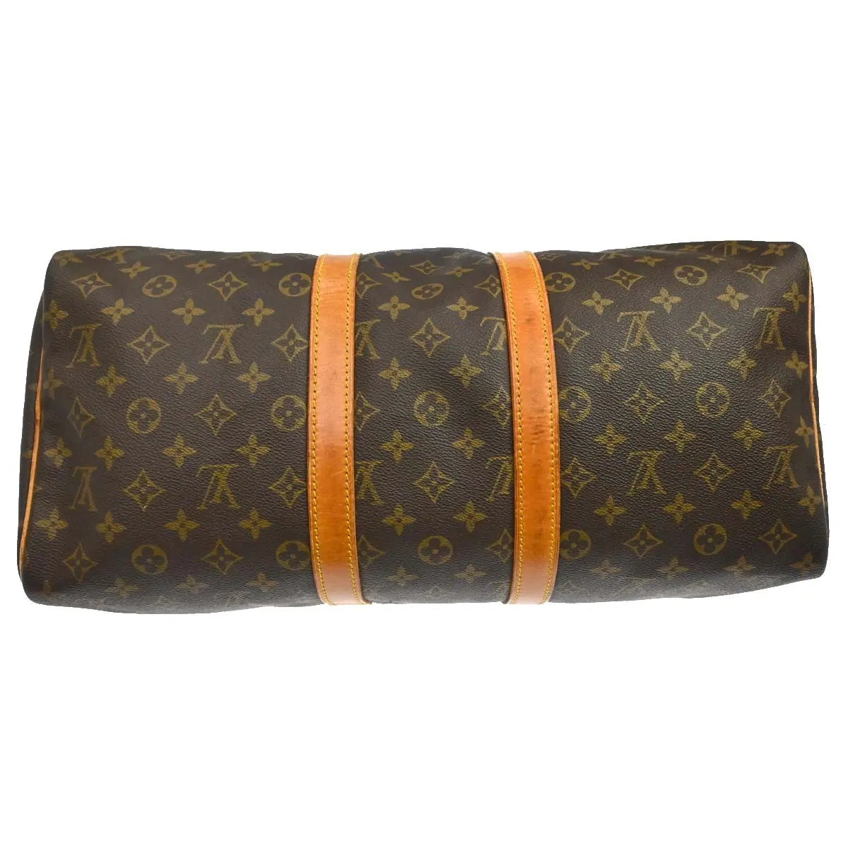Louis Vuitton Keepall Monogram Canvas Brown Canvas Travel Bag Bag (Pre-Owned)