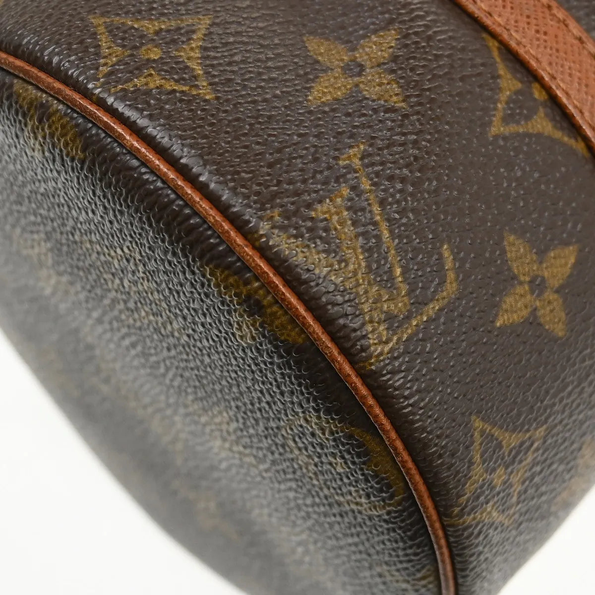 Louis Vuitton Papillon Handbag Monogram Canvas Brown Canvas Handbag (Pre-Owned)
