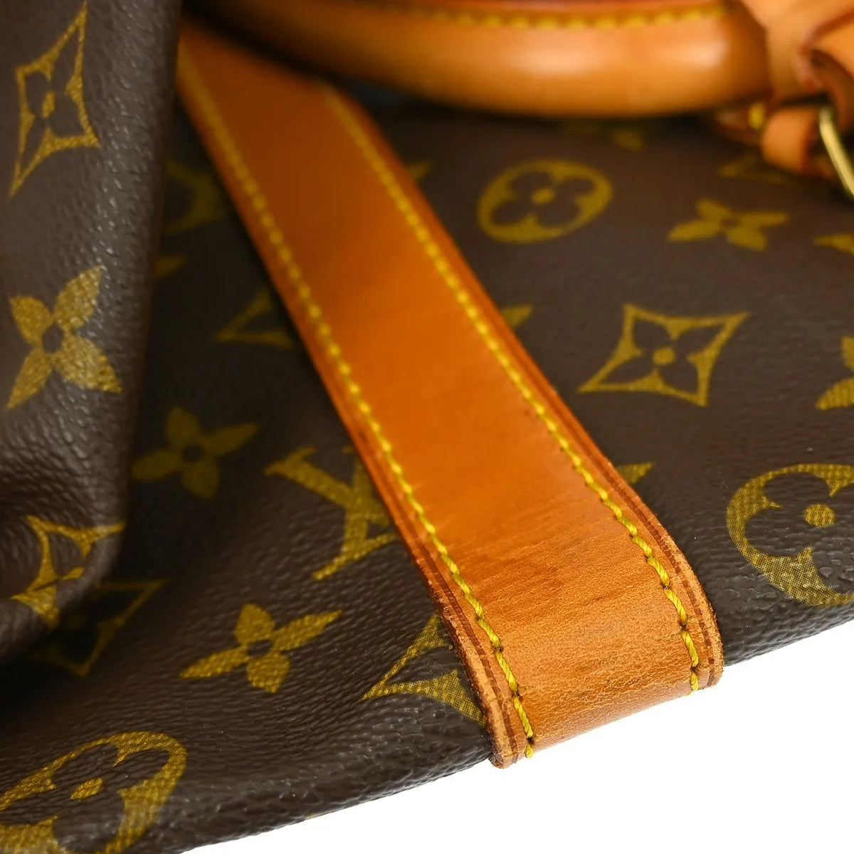 Louis Vuitton Keepall Monogram Canvas Brown Canvas Travel Bag Bag (Pre-Owned)