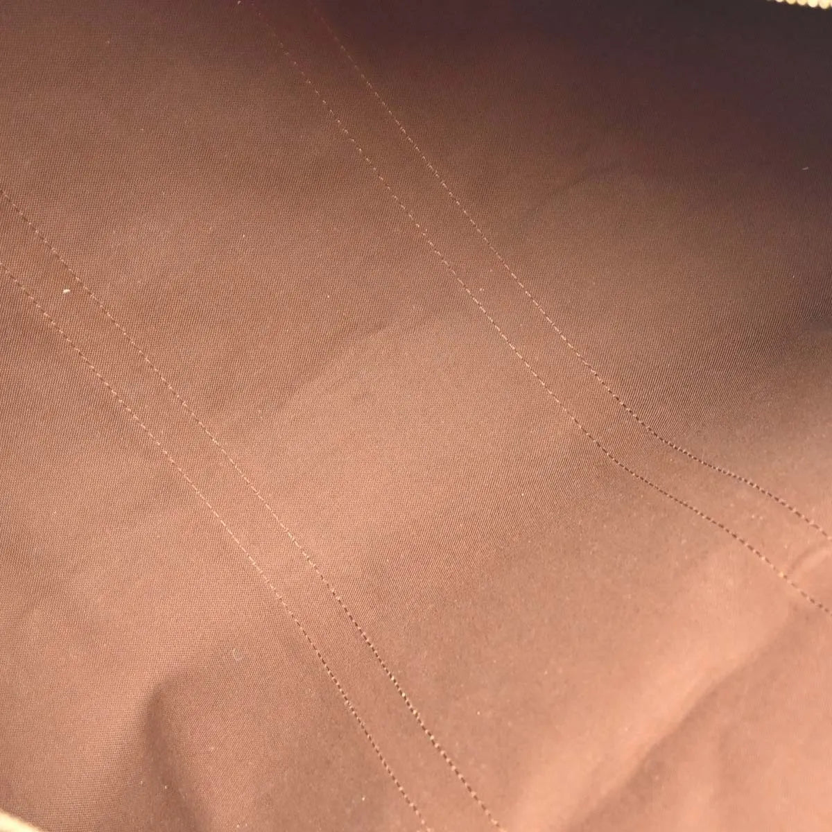 Louis Vuitton Keepall Bandouliere Bag Monogram Canvas Brown Canvas Travel Bag Bag (Pre-Owned)