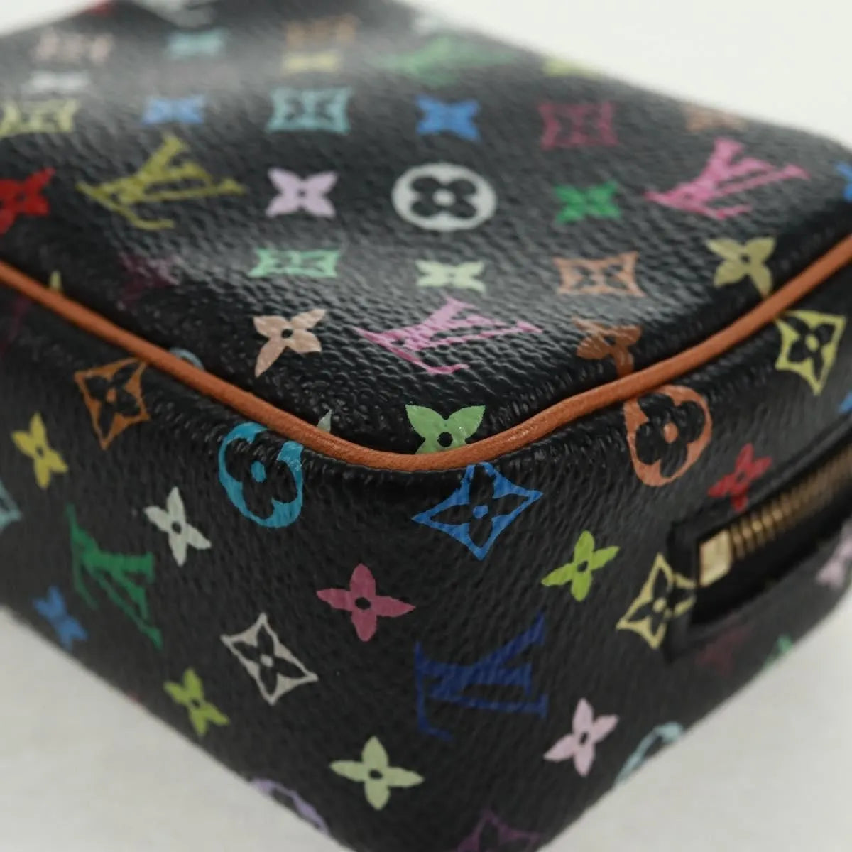 Louis Vuitton Wapity Trousse Monogram Multicolor Black Canvas Clutche & Pouche Bag (Pre-Owned)