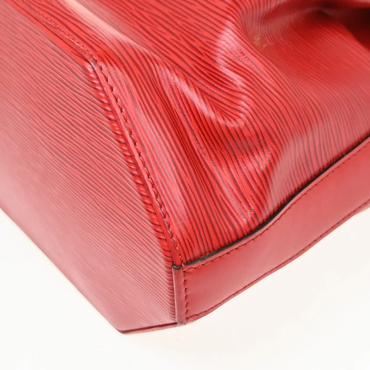 Louis Vuitton Vintage Sac D'epaule Epi Leather Red Leather Shoulder Bag Bag (Pre-Owned)