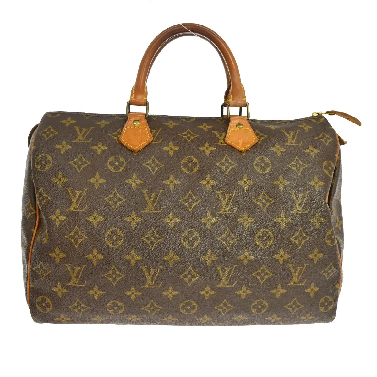 Louis Vuitton Speedy Monogram Canvas Brown Canvas Handbag (Pre-Owned)