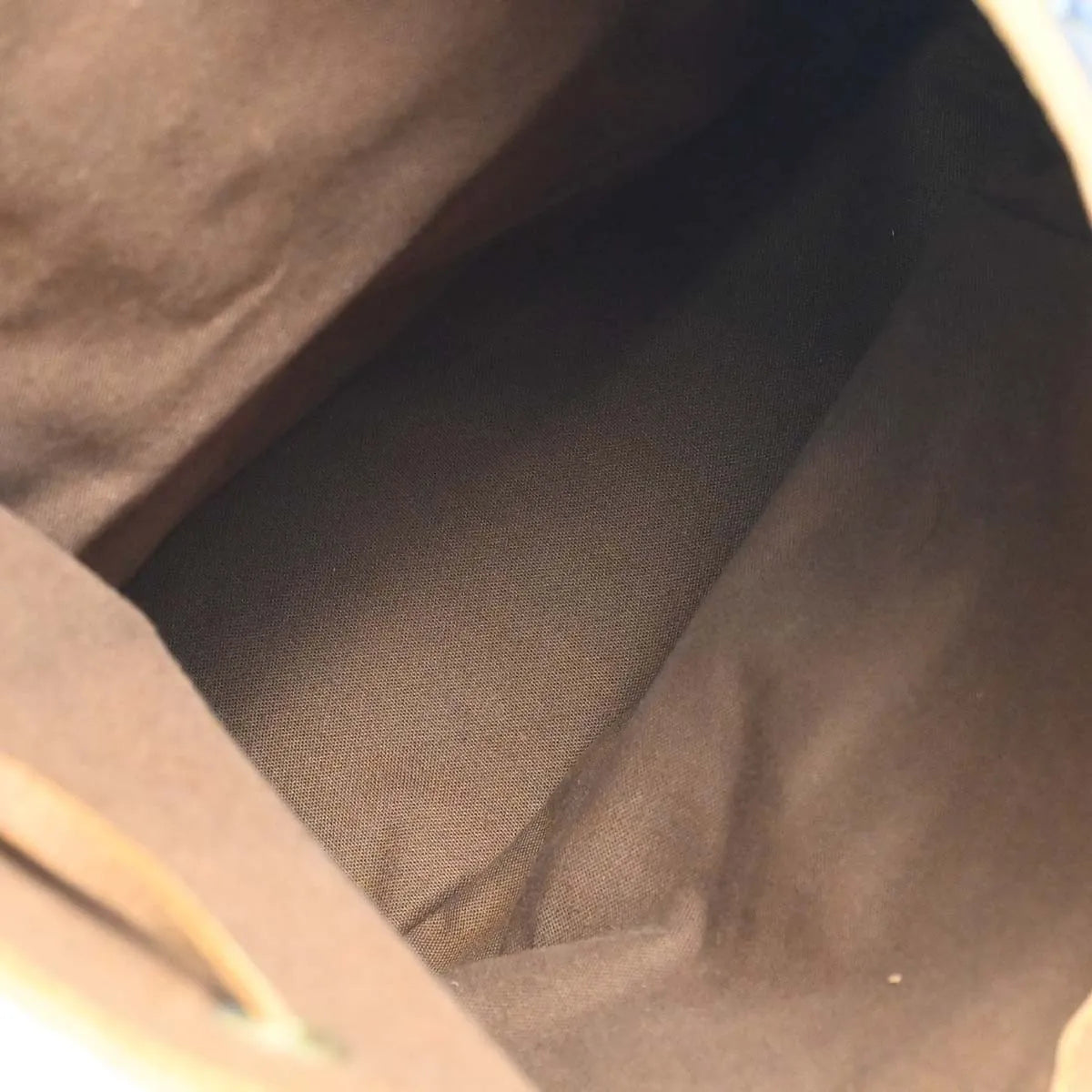 Louis Vuitton Vintage Montsouris Monogram Canvas Brown Canvas Backpack Bag (Pre-Owned)