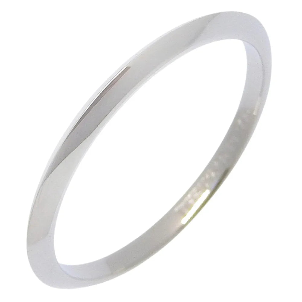 Tiffany & Co. Knife Edge Platinum Silver Platinum Ring Jewelry (Pre-Owned)