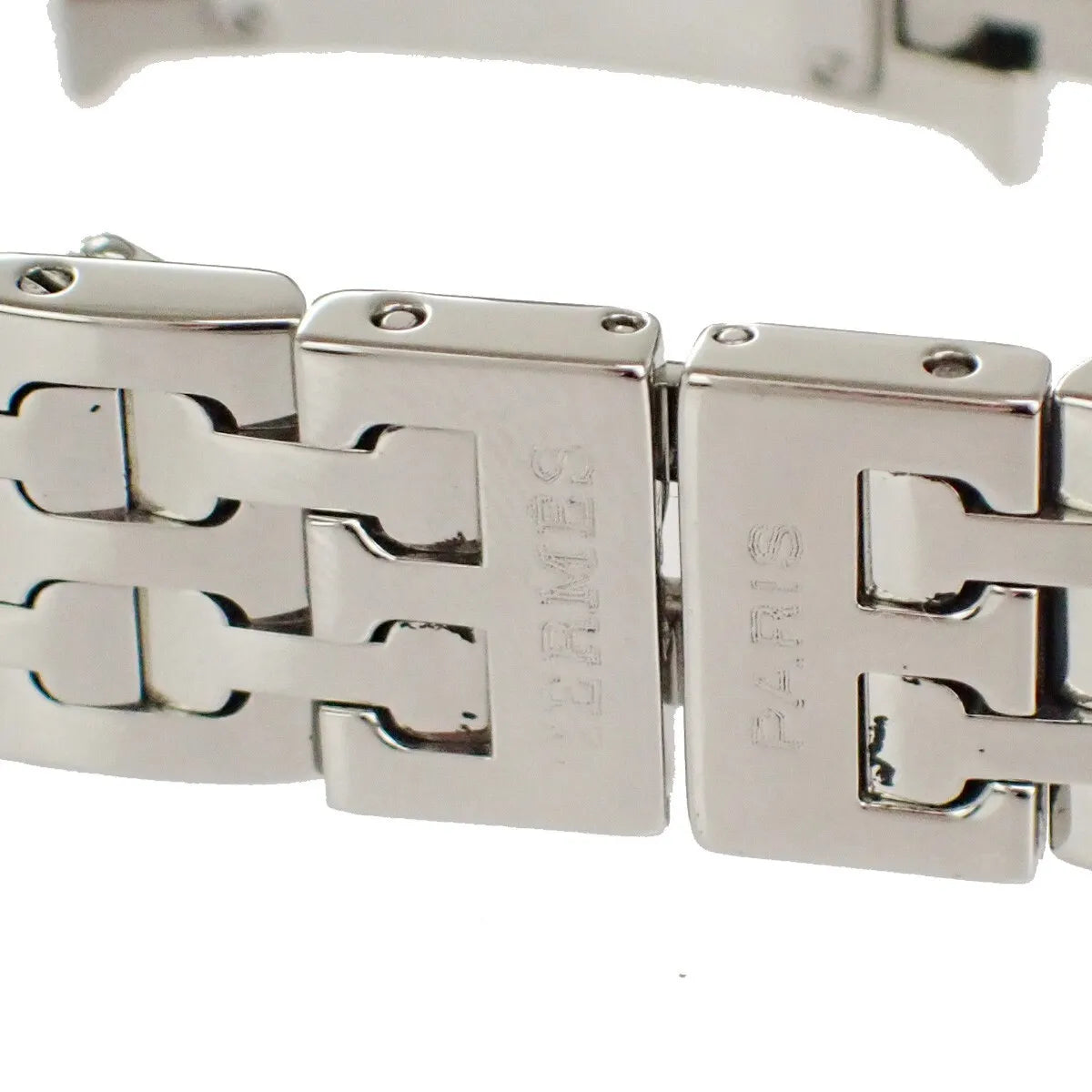 Hermes Heure H Quartz Stainless Steel Watch (Pre-Owned)