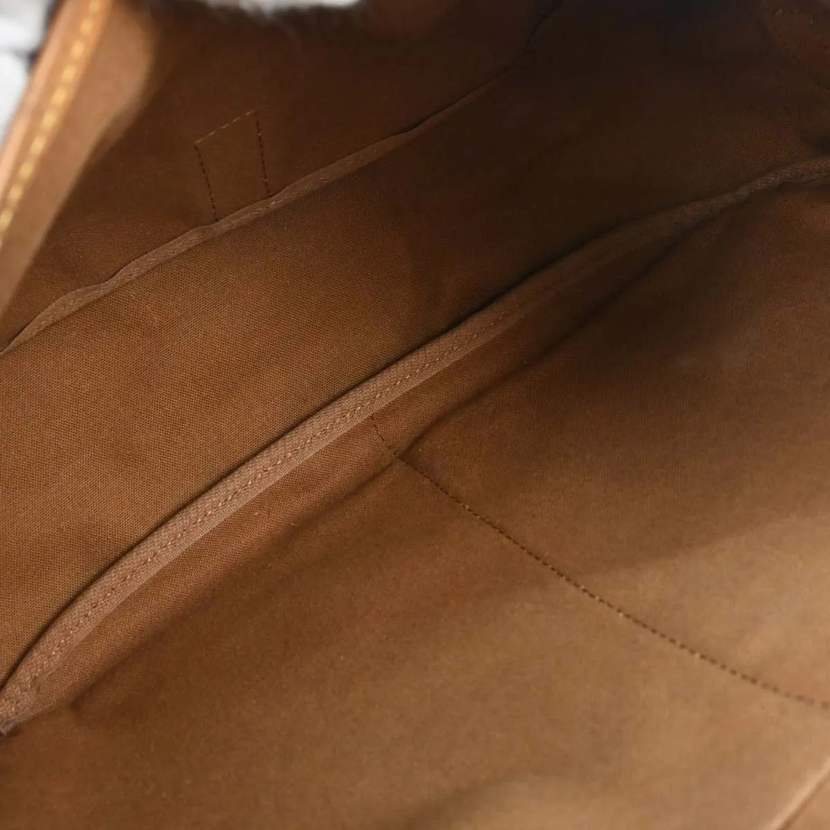 Louis Vuitton Saumur Monogram Canvas Brown Canvas Shoulder Bag Bag (Pre-Owned)